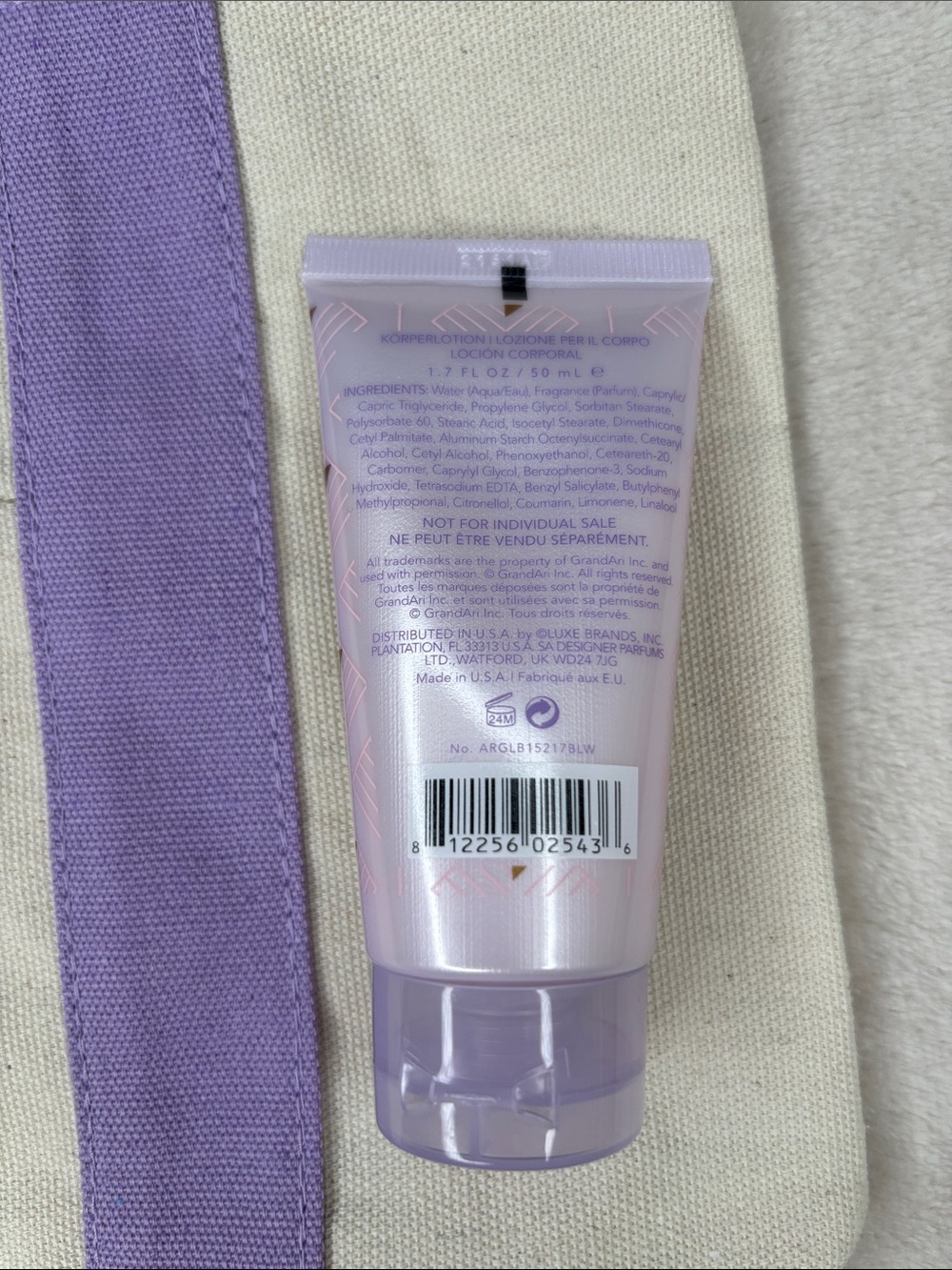 Ariana Grande Lotion and Trader Joe’s Tote Bag Bundle - Picture 3 of 8